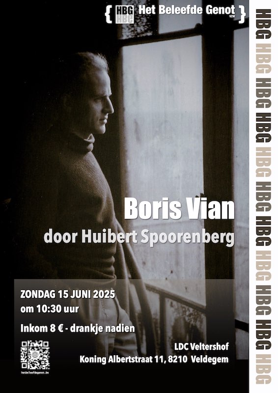 affiche van Boris Vian