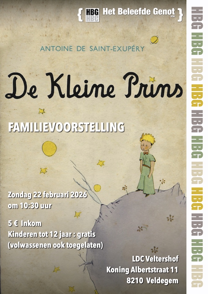 affiche van De Kleine Prins