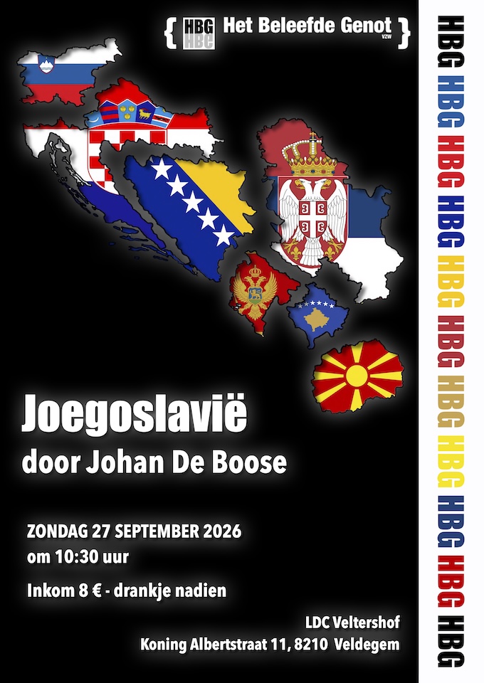 affiche van Joegoslavië